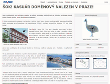 Tablet Screenshot of kasuar.cz